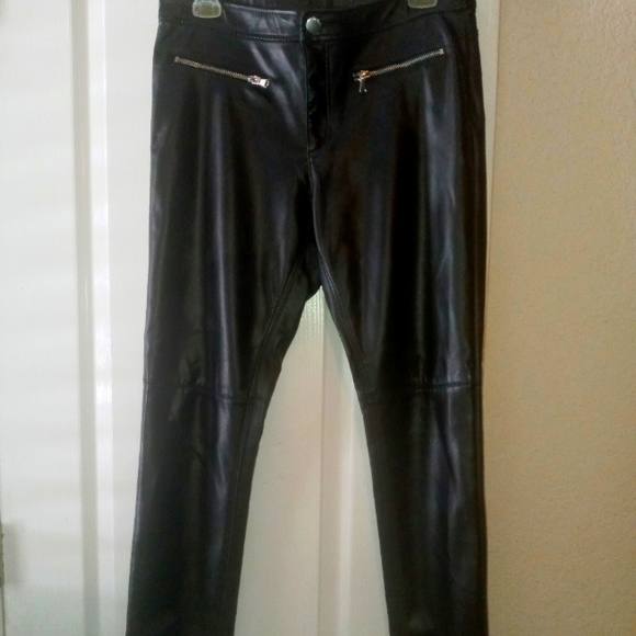 H&M Pants & Jumpsuits Leather Pants Poshmark